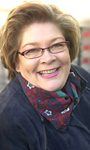 Ordfrande Ann Seliln, Servicefacket. Foto: HELI SAARELA
