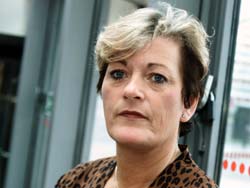 Ulla Srensen p danska KAD. Foto: HARRY NIELSEN