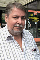 Simo Utriainen, FFC:s lokalorganisations ordfrande i huvudstadsregionen. Foto: PIRJO PAJUNEN