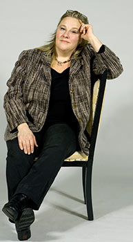 Tiina Nurmi-Kokko r socialsekreterare p Byggnadsfrbundet Foto: PATRIK LINDSTRM