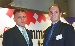 Matti Harjuniemi och Kysti Suokas. Foto: HELI SAARELA