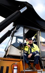 Arbetarskyddsfullmktig Vesa Pohjola. Foto: ESA MELAMETS