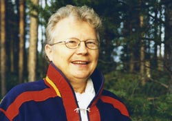 Fr kraftig elljus som ddar naturens egna nyanser plga Ilmari Laiti, fdd i Enare. Foto: KIRSI-KLAUDIA KANGAS