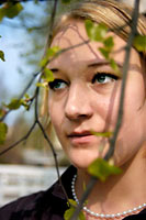  Unga borde kräva valuta för medlemsavgiften. Själv gick jag med i de aktiviteter som förbundet arrangerade för att ta reda på saker och ting, säger Heidi Kangasluoma, försäljare i Uleåborg. Heidi Kangasluoma. Foto. RIINA NURMINEN