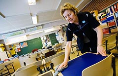 Tvtusen kvadratmeter stress r vad Seijas arbete blivit sedan ISS tog ver. Foto: ROBERT SEGER