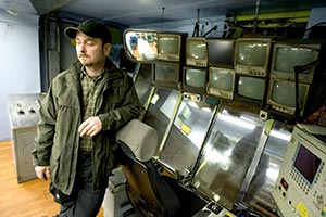 Elmontren Nalle Sjblom r beredd att vara permitterad s lnge orderstocken r lg. – Det r inte s ltt att hitta ngot annat i den hr ldern. Foto: PATRIK LINDSTRM