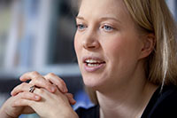 Människohandelns offer är ytterst sårbara, poängterar Venla Roth. Foto: TUULIKKI HOLOPAINEN
