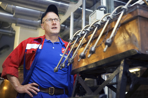 Jukka Nissinen fretrder 450 medlemmar i Livsmedelsarbetarefrbundet SEL. Foto: Tuulikki Holopainen