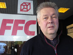 Henrik Lagerberg, FFC:s ombudsman p land, r orolig ver att arbetarskyddet fungerar fr lngsamt p land. Foto: Helena Forsgrd